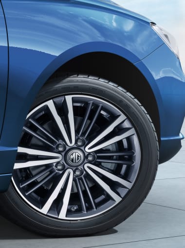 MG5 Blue Wheel