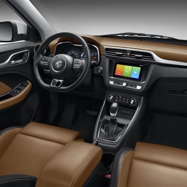 MG ZS Front Row Side Interior Brown